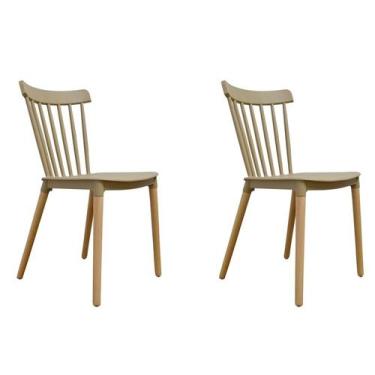 Imagem de Conjunto com 2 Cadeiras Windsor Fendi - Mobly