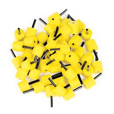 Imagem de SOUNDLINK Auriculares de espuma de inserção padrão com tubo preto para teste de audição de fones de ouvido de inserção - pacote com 50 (3A médio 50 peças)