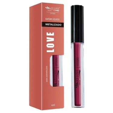 Imagem de Batom Líquido Max Love Metalizado - Cor 774