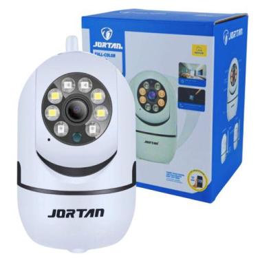 Imagem de Babá Eletrônica Câmera IP Wi-Fi com Visão Noturna, Giro PTZ e Detecção