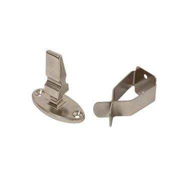 Imagem de Trava Porta Resistente para Rodapé Fixador em Aço - Comfort Door