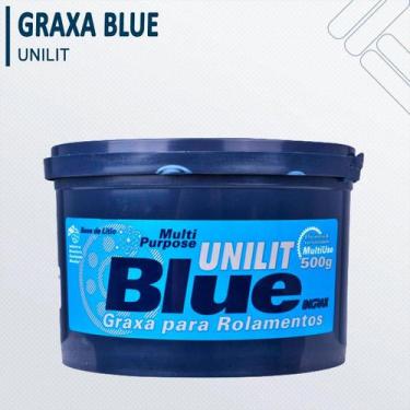 Imagem de Graxa Para Rolamento Azul Unilit Blue 500g Ingrax