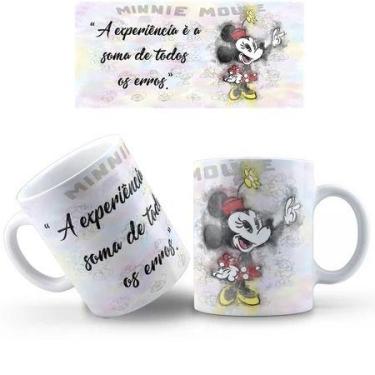 Imagem de Caneca Mickey e Minnie COM SEU NOME de Porcelana - loja dinka