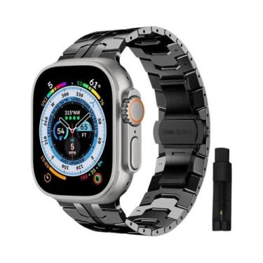 Imagem de Pulseira de Metal Luxo para Apple Watch 49mm/45mm/44mm/42mm/46mm - Cor