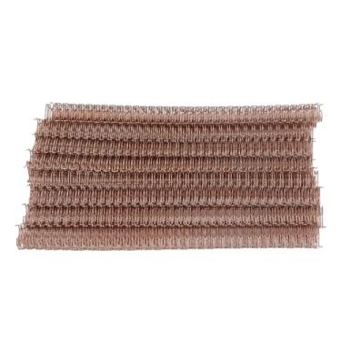 Imagem de Generic Lombo Duplo do Fio de Fios de Ligação, Clicando Em Ferro de 100pcs Coluna para Os Documentos (Rose Gold)