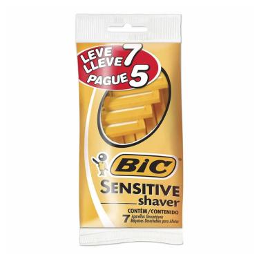 Imagem de Aparelho de Barbear Bic Sensitive Shaver Leve 7 pague 5