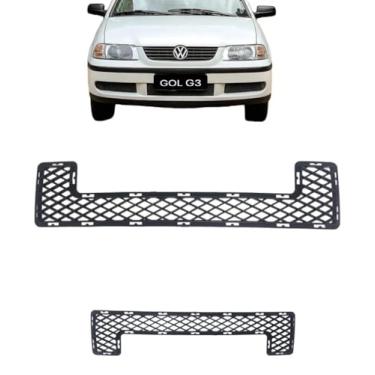 Imagem de Grade Tela Parachoque Inferior Central Gol Saveiro G3 Fase 1