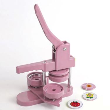 Imagem de Máquina de Bottons Personalizados 58mm Rosa Marpax