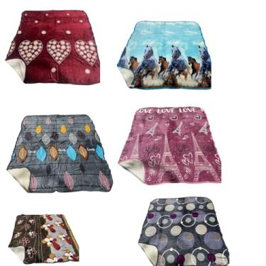 Imagem de Cobertor Manta Glamour Com Sherpa Lã De Carneiro Casal Dupla Face 1,80 x 2,20 Super Macia,cobertor casal grosso(AleatroiasDesenhos)