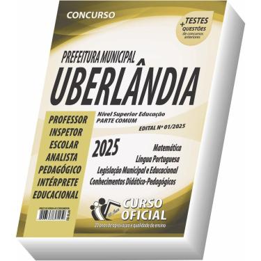 Imagem de Apostila Uberlândia Mg Nível Superior Educação Parte Comum