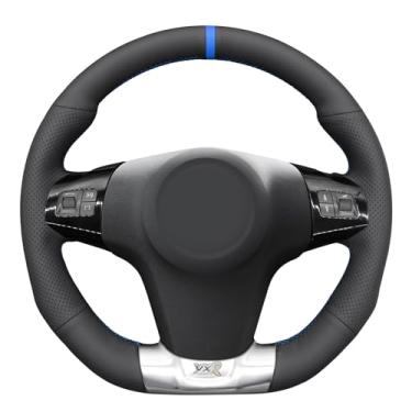 Imagem de MEWANT Capa de volante costurada à mão para Opel Corsa (D) OPC 2007-2015 Acessórios de volante para Opel Corsa (D) OPC 2007-2015