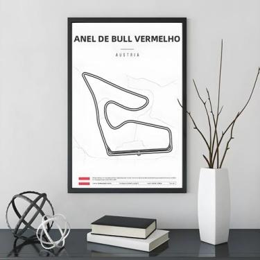 Imagem de Monaco Miami Fórmula 1 Pista Poster Arte De Parede Sem Moldura Para Sa