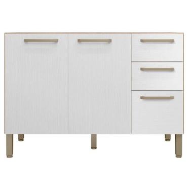 Imagem de Balcão De Pia Mad Versalhes 120 Cm Freijó Supremo - Kits Paraná