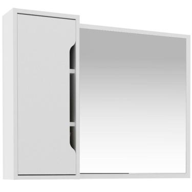 Imagem de Espelheira para Banheiro 80 cm com 1 Porta