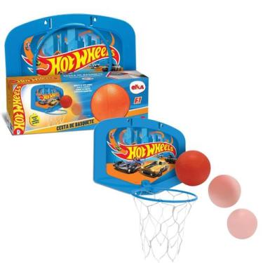 Imagem de Cesta de Basquete Com Bola Hot Wheels 1327 - Elka