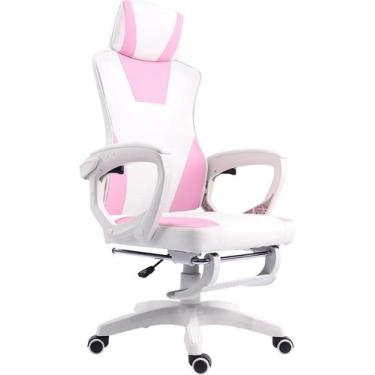 Imagem de Cadeira Office Presidente Mesh Reclinável Rosa