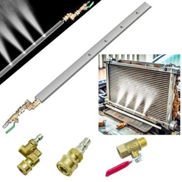 Imagem de Haste de limpeza de radiador, haste de 60 cm para ferramenta de limpeza de tanque de água de carro, haste de limpeza de radiador de carro, acessórios de máquina de limpeza de alta pressão, ferramenta