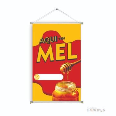 Imagem de Banner pronto Mel BA 569 medida 45x70 cm arte Pronta