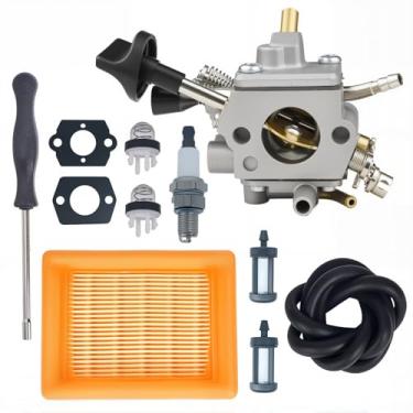 Imagem de Carburionix Kit de carburador BR800 de alta qualidade para soprador de folhas STIHL BR800 BR800X BR800CE 4283-120-0601 42831200601 - Carburador de substituição eficiente e confiável