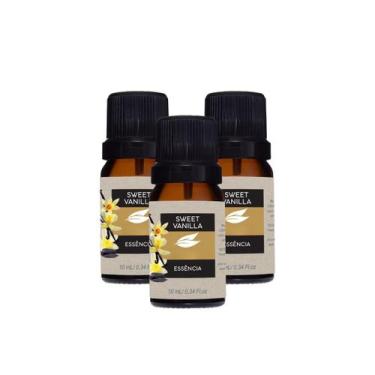 Imagem de Kit 3 Essências Oleosas Cheiro para Ambiente - Arts, SWEET VANILLA
