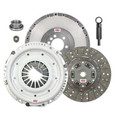 Imagem de ClutchMax Kit de embreagem PRO Heavy Duty 26.4 cm OEM com volante compatível com Chevy Blazer 1964-1981 C10 C20 G10 G20 K10 K20 Camaro Chevelle GMC C15 C25 G15 Pontiac Firebird GTO