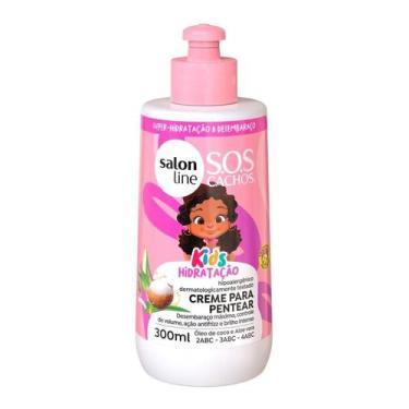 Imagem de Creme de Pentear SOS Cachos Kids Hidratação 300ml Salon Line