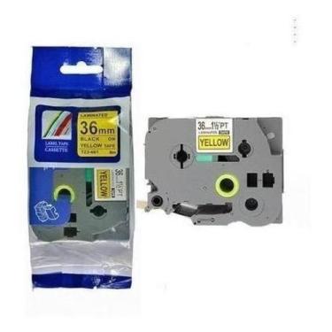 Imagem de Fita Compativel Rotulador Brother Amarela 36Mm - Geral