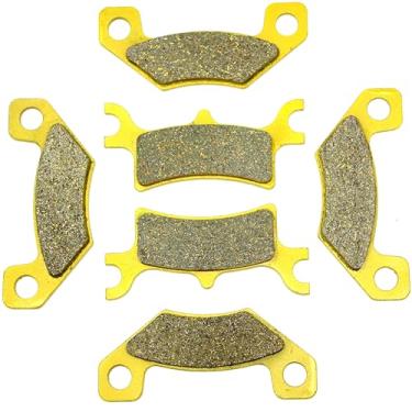 Imagem de Master Chen Pastilhas de freio dianteiras traseiras para Polaris Sportsman 500 HO/EFI 2003-2008 - 500 Touring EFi Quad 2008-2010 - Sportsman 600 2003-2005 - Sportsman 700 2002-2007 MC0019