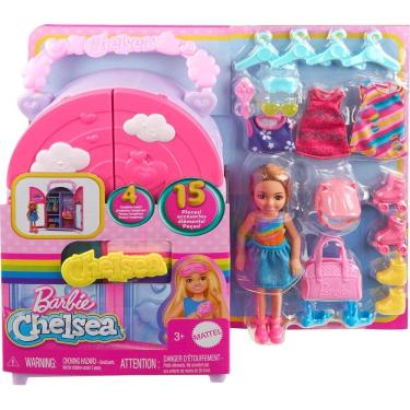 Imagem de Barbie Conjunto de Brinquedo Armario de Chelsea - HXN03 MATTEL
