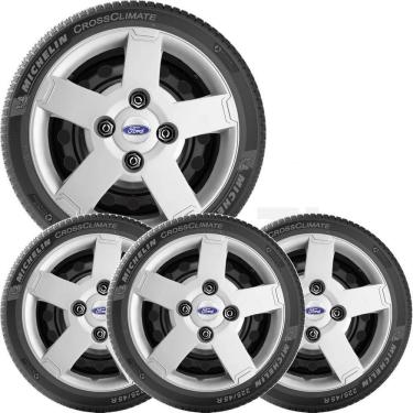 Imagem de 4X Calota Ford Ka Fiesta Aro 13 Emblema  013Cb