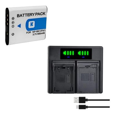 Imagem de Bateria Np-Bk1/Fk1 1200Mah 3.6V Para Sony Cybershot Dsc-S750
