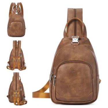 Imagem de Bolsa tipo estilingue CLUCI pequena conversível para mulheres