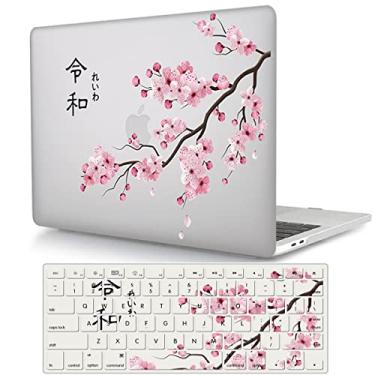Imagem de Capa rígida compatível com MacBook Air 11 polegadas (modelos: A1370 e A1465), capa rígida de plástico protetora para laptop com capa de teclado compatível com Mac Air 11,6 polegadas, flores de