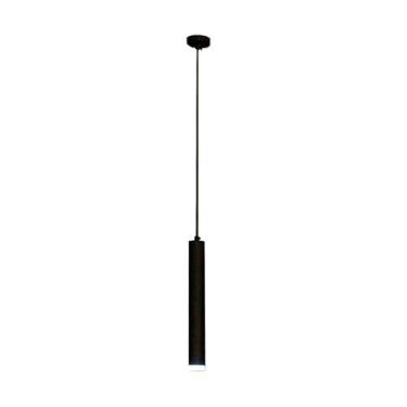 Imagem de Pendente Tubinho Preto 30 cm para 1 Lâmpada MR11 Reue