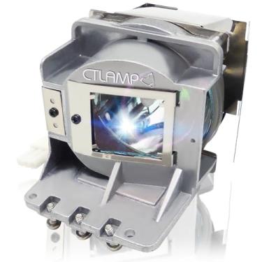 Imagem de CTLAMP Lâmpada de substituição para projetor de qualidade A+ 5J.JL905.001 com caixa compatível com BenQ TK810