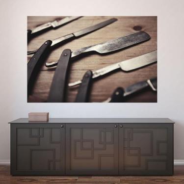 Imagem de Painel Adesivo de Parede - Barbearia - Barber Shop - 1121png - Allodi
