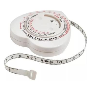 Imagem de Trena Antropométrica Fita Métrica 1.5 Metro Corporal IMC - SUPERMEDY