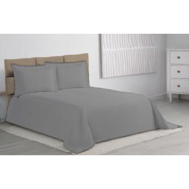 Imagem de Colcha Cobre Leito Queen 3 Peças Piquet Favinho - RAFALORO ENXOVAIS, C