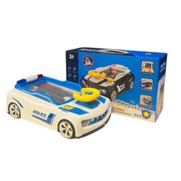 Imagem de Carro Brinquedo Simulador De Corrida De Carros Volante Branco - Jac Pa