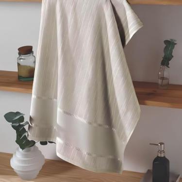 Imagem de Toalhas de Rosto Bella Dohler para Bordado Cruz (1, 6719 - Bege, 80cm X 50cm)