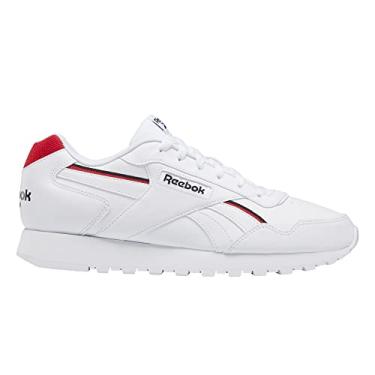 Imagem de Reebok Glide feminino, Vegano/branco/preto/vermelho vetor, 8 Women/6.5 Men
