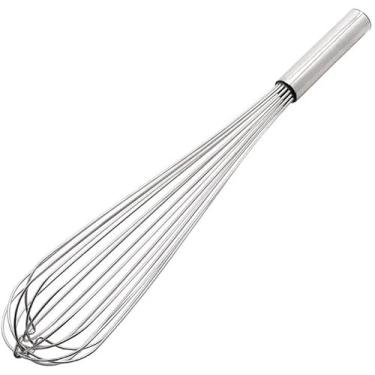 Imagem de Fue Master Chef Profissional - FORTE GIGANTE Batedor de Claras Ovo Massa Grande 40cm Aço Inox - Bate Bolo - PANAMI