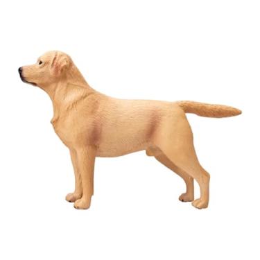 Imagem de MotiveTech 1/6 Boneco de cachorro infantil, acessórios de boneco de ação, adereço fotográfico realista, diorama, modelo de cena em miniatura, estatueta de, Sem Coleira