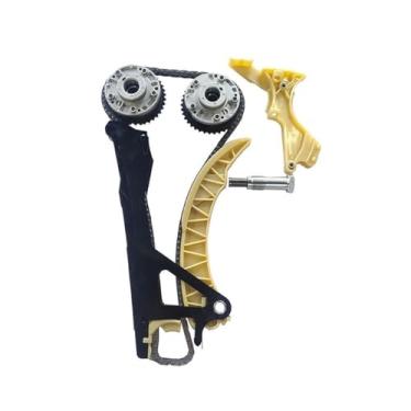 Imagem de ASBG-BM.N42-4 Kit de reparo de roda dentada da engrenagem do eixo de cames do ajustador de admissão do motor compatível com acessórios de carro de peça de motor N42