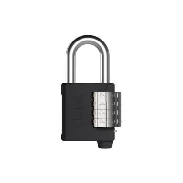 Imagem de Cadeado Stam Segredo ZAMAC Preto Fosco 40mm