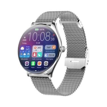 Imagem de Smartwatch Ultra Fino AMOLED De 1,43 Polegadas HD Para Mulheres E Home