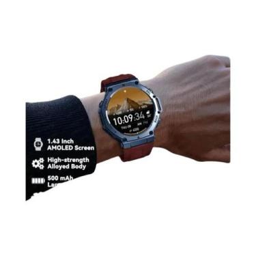 Imagem de Relógio Inteligente Masculino À Prova D'Água 10ATM T-Rex3 Com GPS, 170