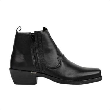 Imagem de Bota Masculina Social Ferracini New Country Preta, Preto, 40