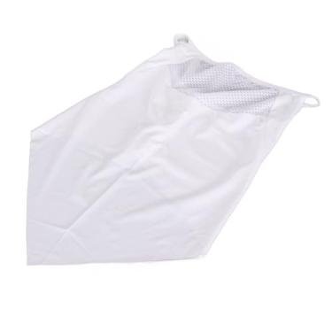 Imagem de Cachecol de Proteção Solar, Lenço de Proteção Facial de Seda de Gelo Macio e Resistente Ao Desgaste, Leve para Pesca (Branco)