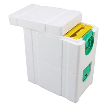 Imagem de Generic Caixa de Criação de Abelha Rainha, Estrutura de Espuma de Colmeia Portátil Leve e Durável para Apicultura